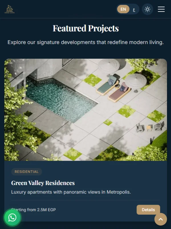 Premium Bilingual Real Estate Website Template product image (3)