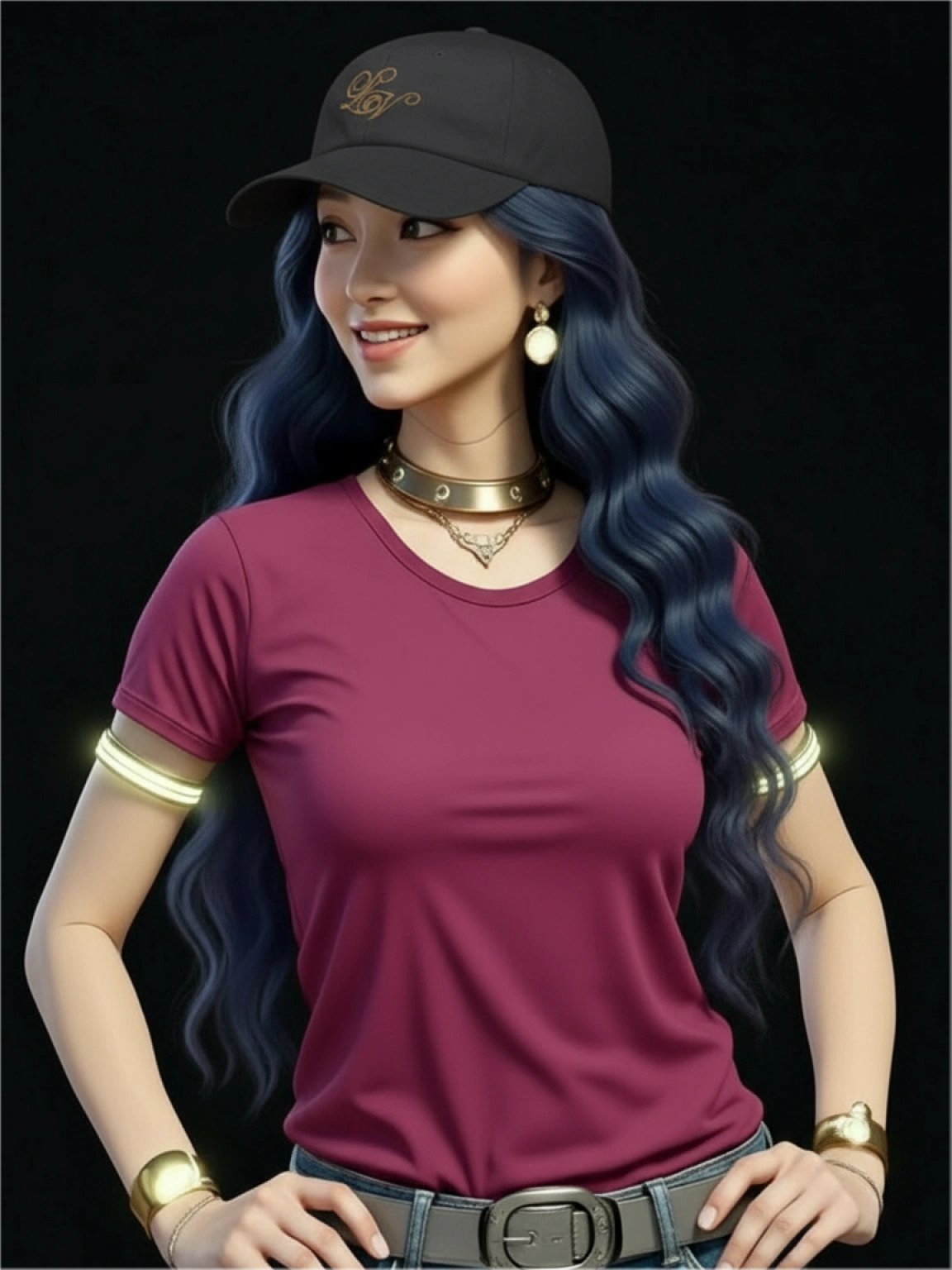 LV level up Exclusive Embroidered luxury dad hat Embroidered baseball cap three winning colors product image (1)