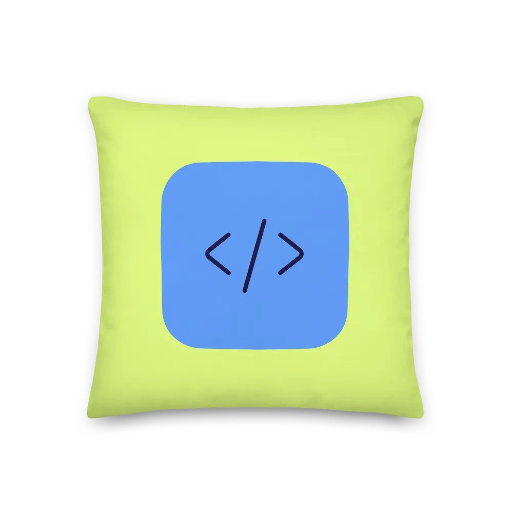 Design / Dev Icon Pillow product image (2)
