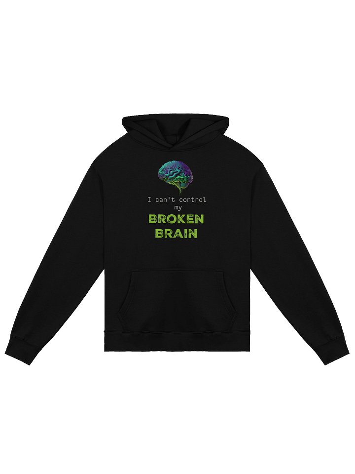 Broken Brain Oversized Hoodie product image (1)