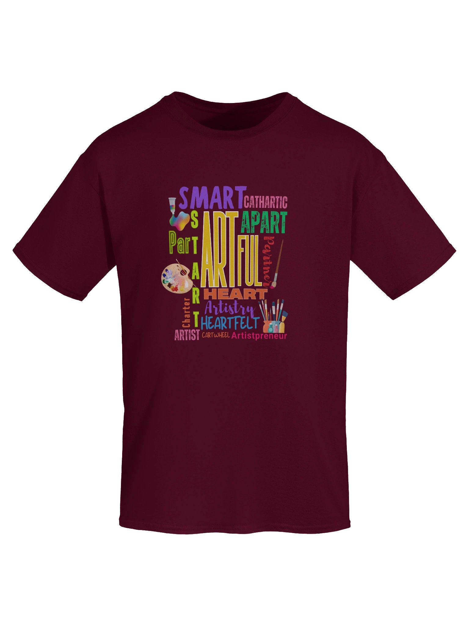 Artistic Vibe Collage T-Shirt product image (44)