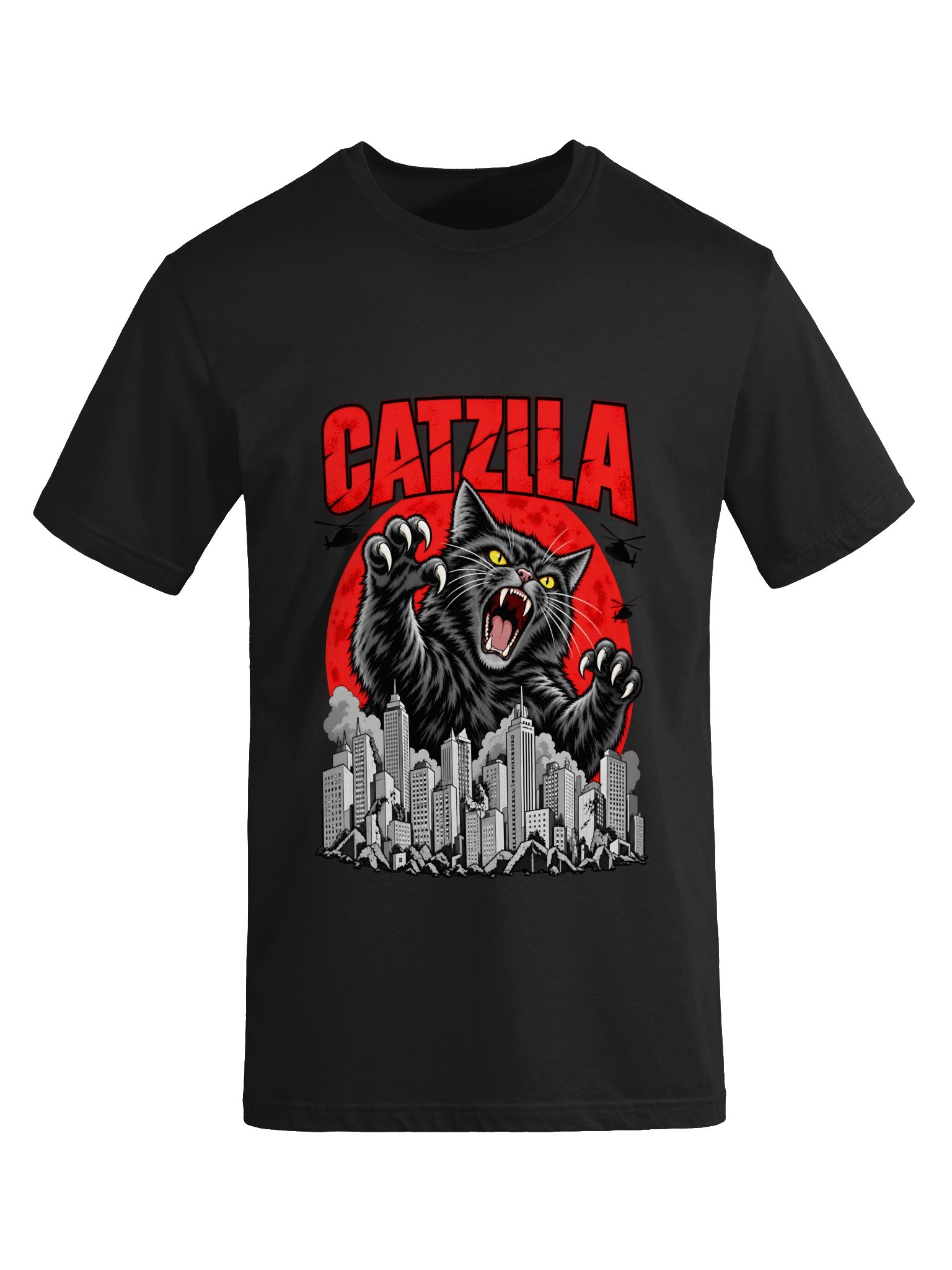 Catzilla T-shirt product image (27)