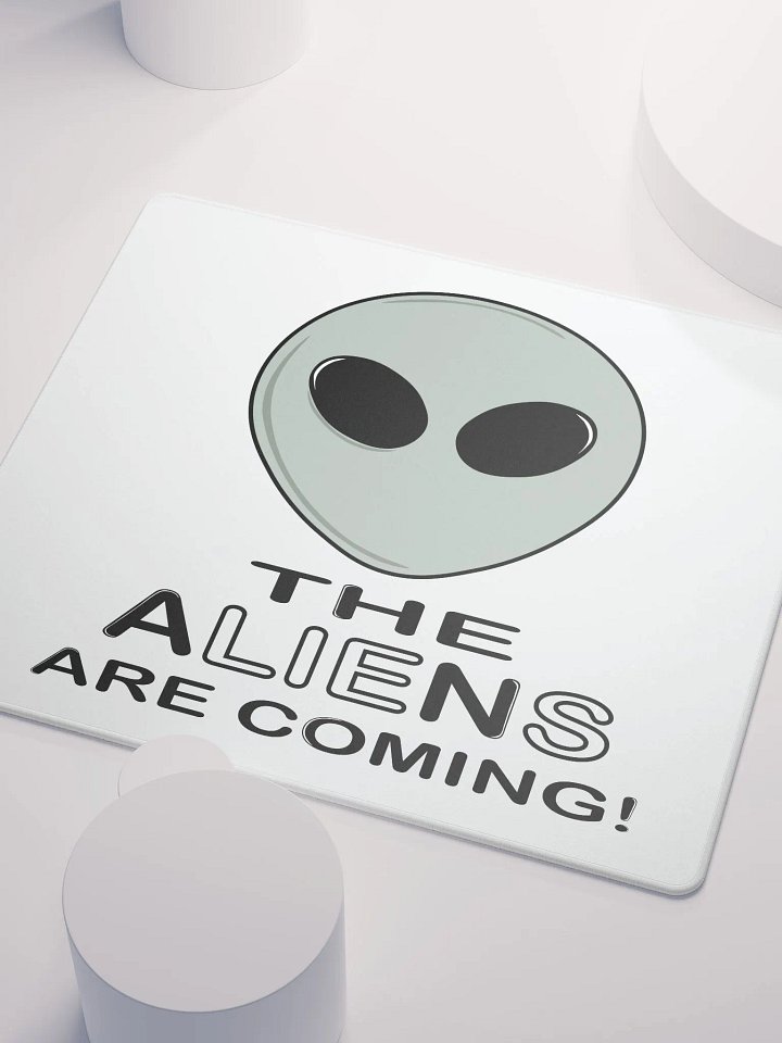 Aliens Are Coming! - Gaming Mouse Pad product image (1)