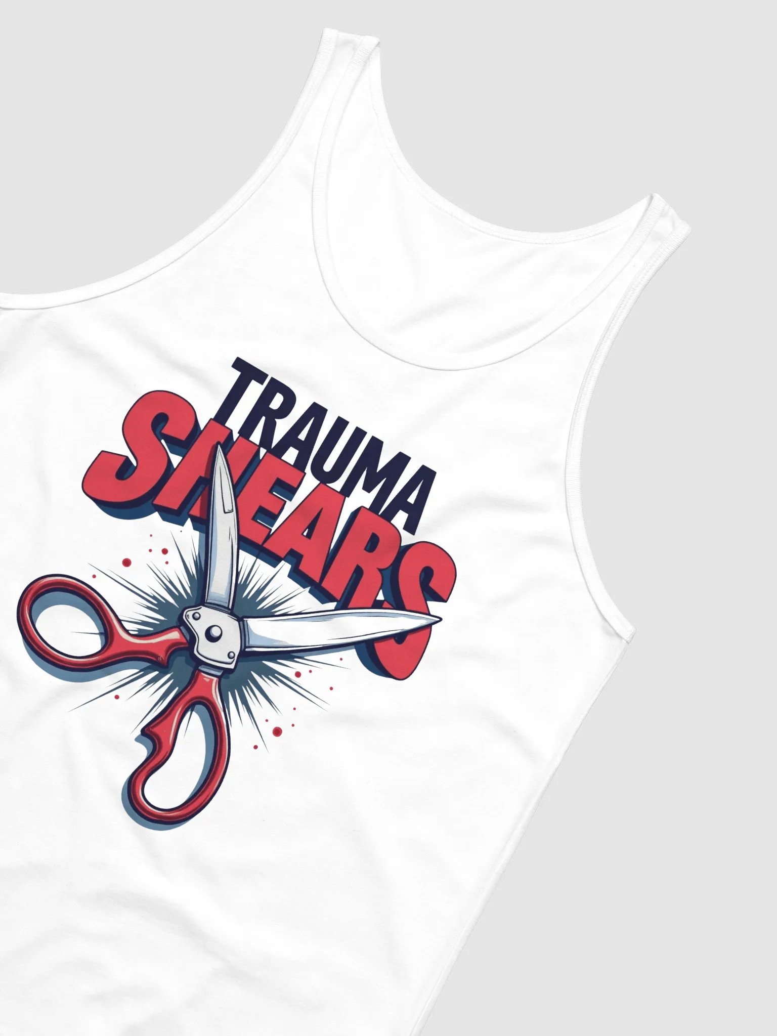 Trauma Shears Graphic Tank product image (10)