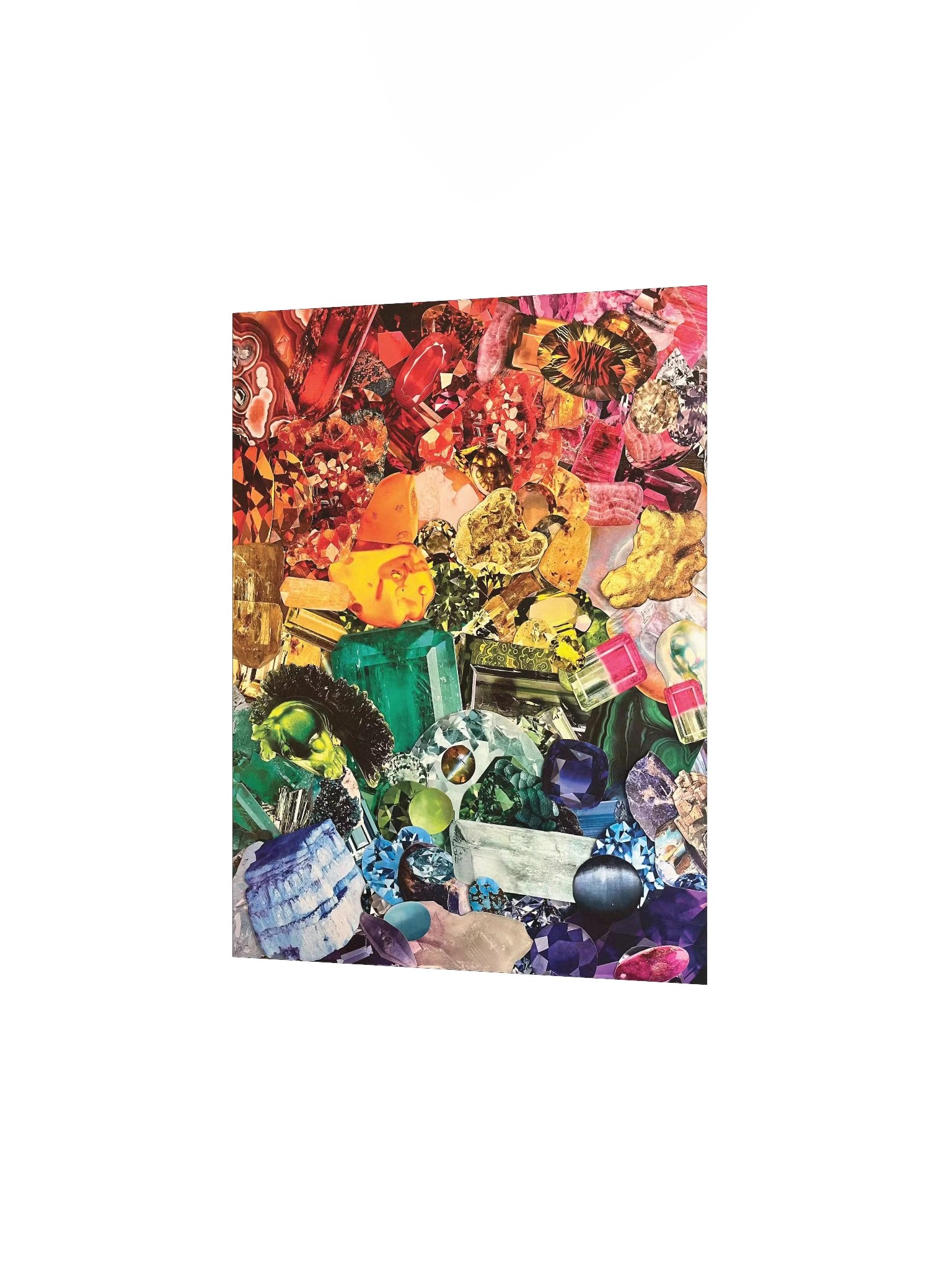 "crystal candy" 8"x10" collage print product image (4)