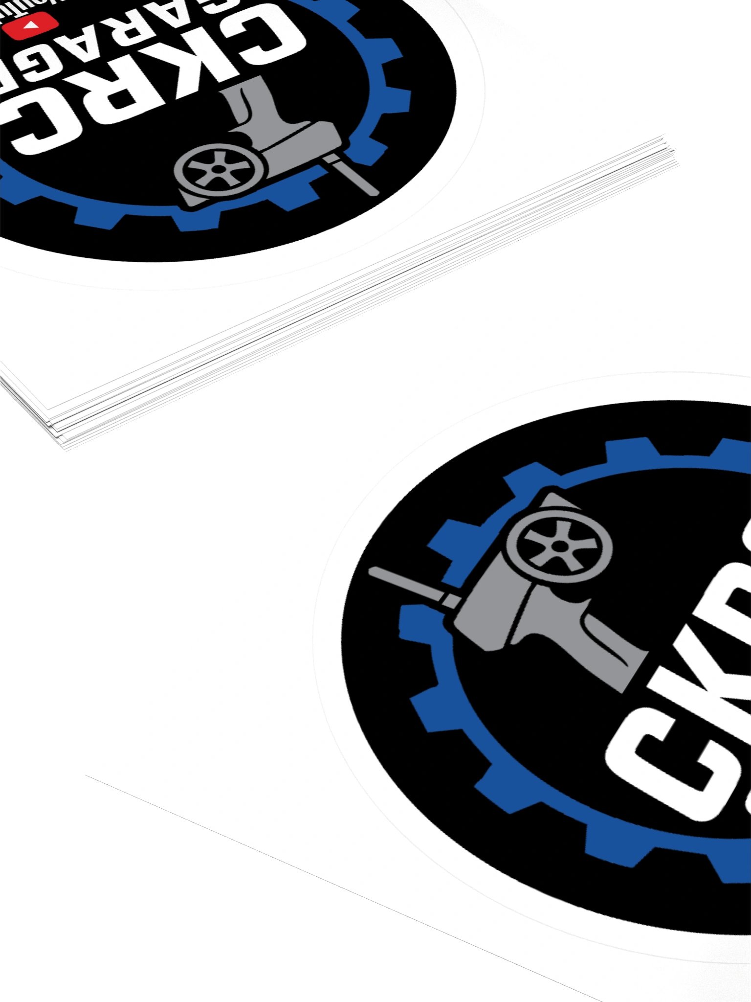 CKRC Garage Classic Logo Sticker product image (11)
