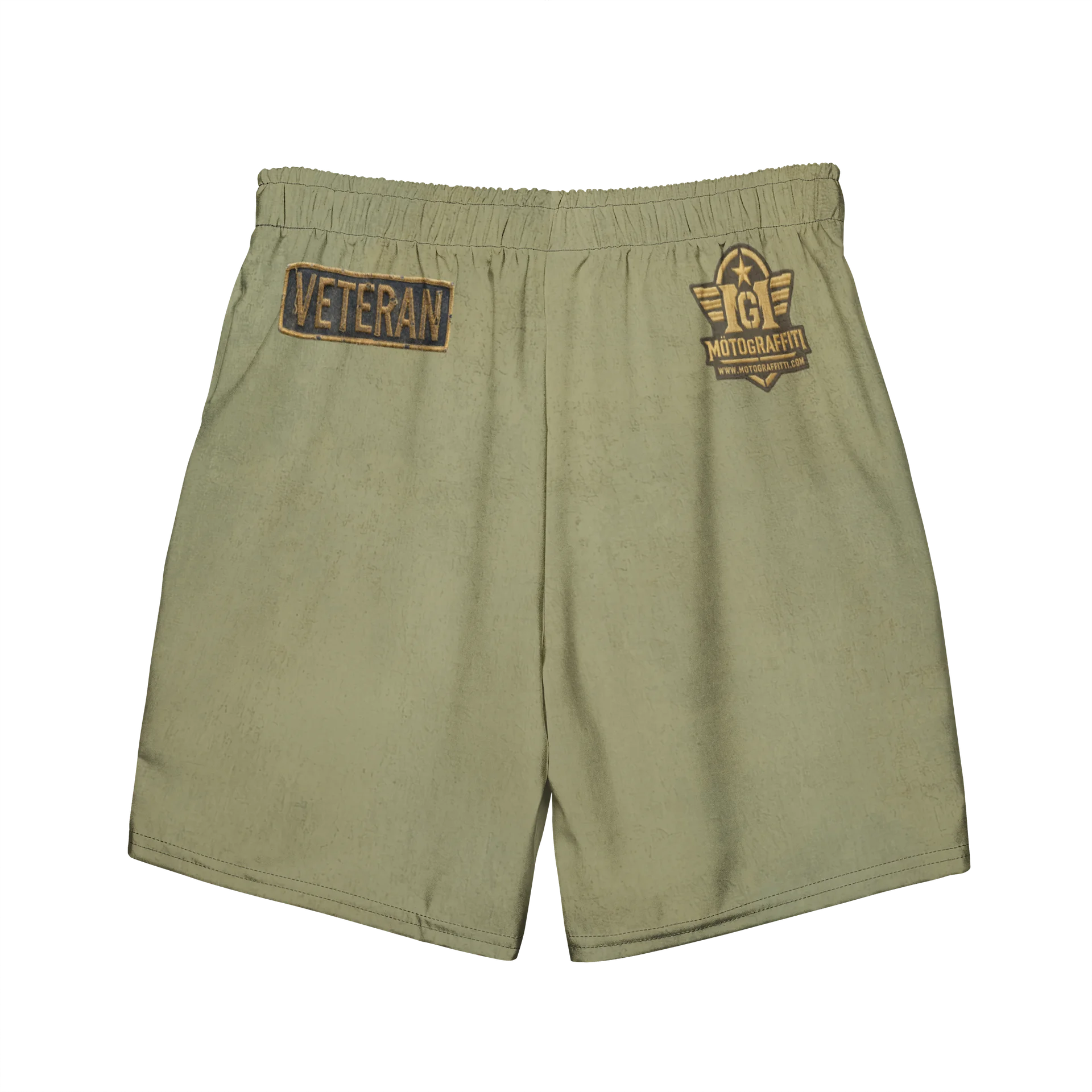 Distressed OD Veteran Swim Trunks product image (7)