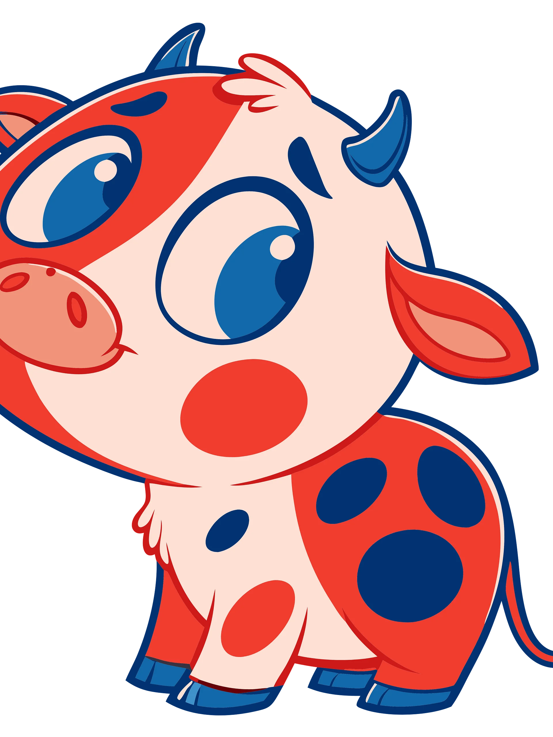 Clipart - Cute Baby Cows product image (11)