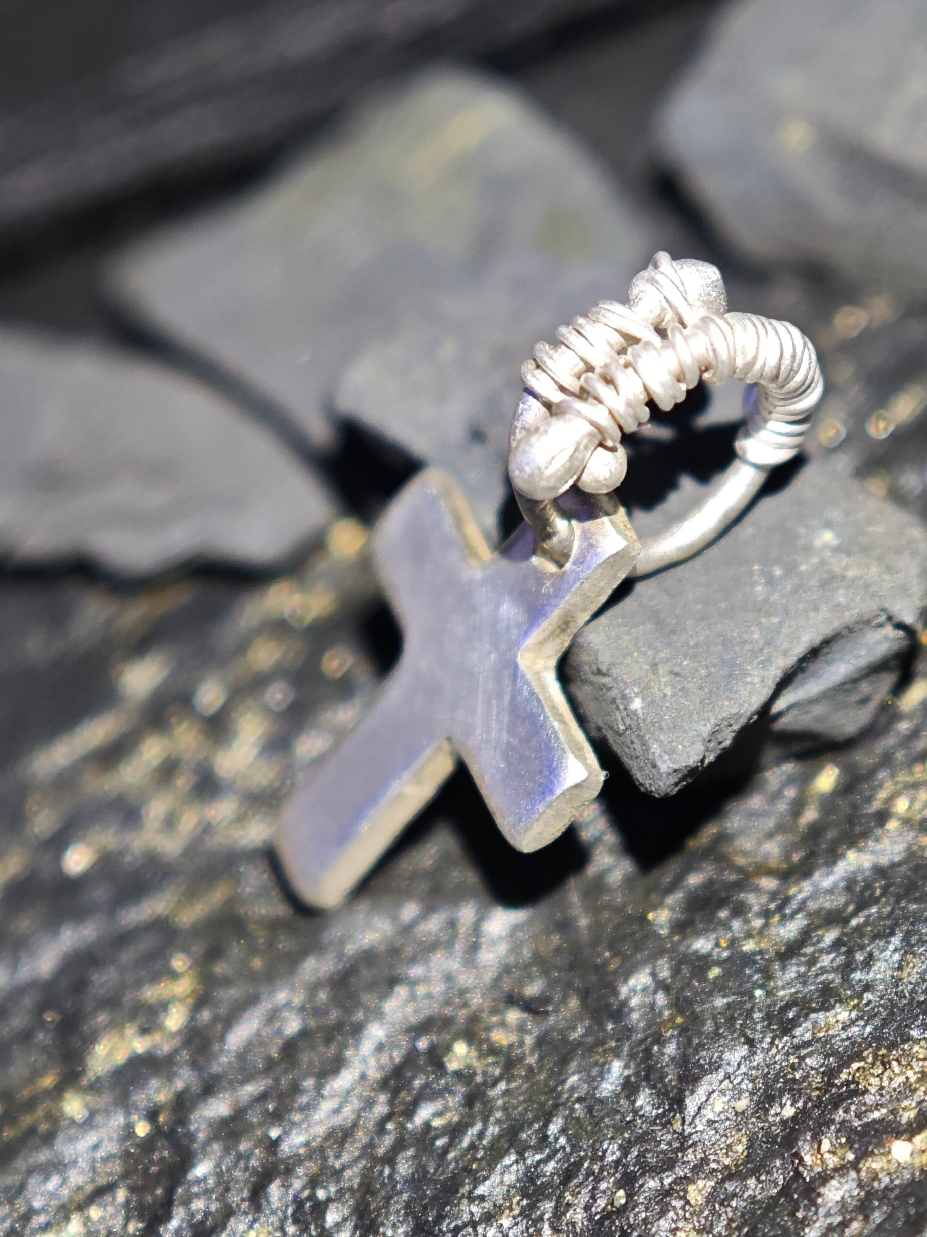 Small cross charm product image (3)