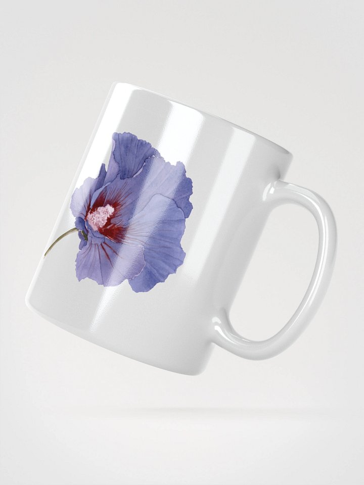 Blue Hibiscus Bloom Mug product image (2)