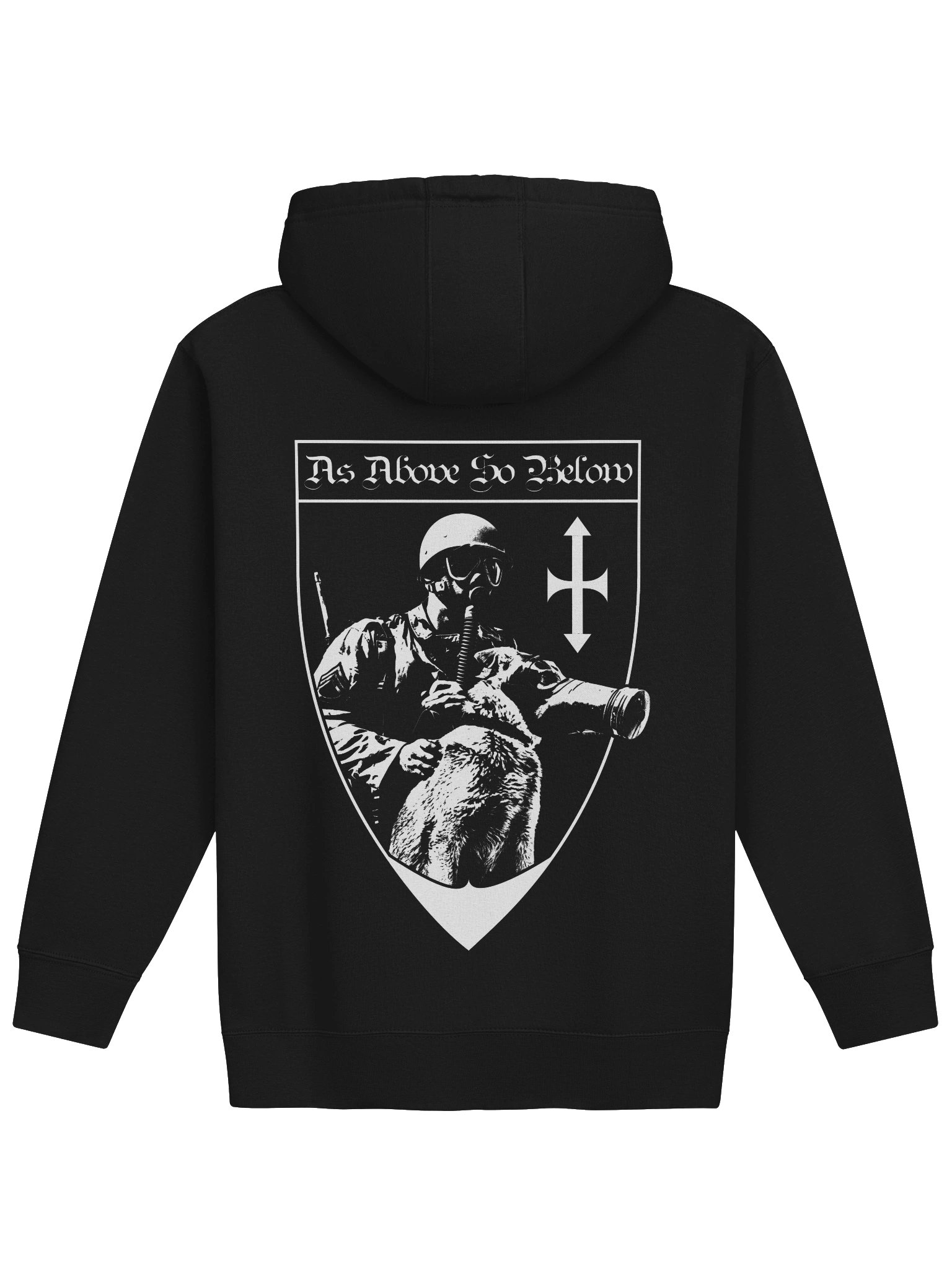 AS ABOVE SO BELOW HOODIE BACKPRINT product image (2)