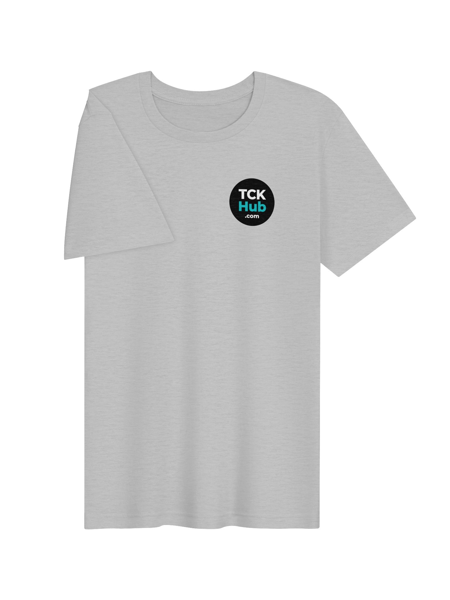 TCK Hub Round Logo Tee, Left Chest (Black Badge) product image (8)