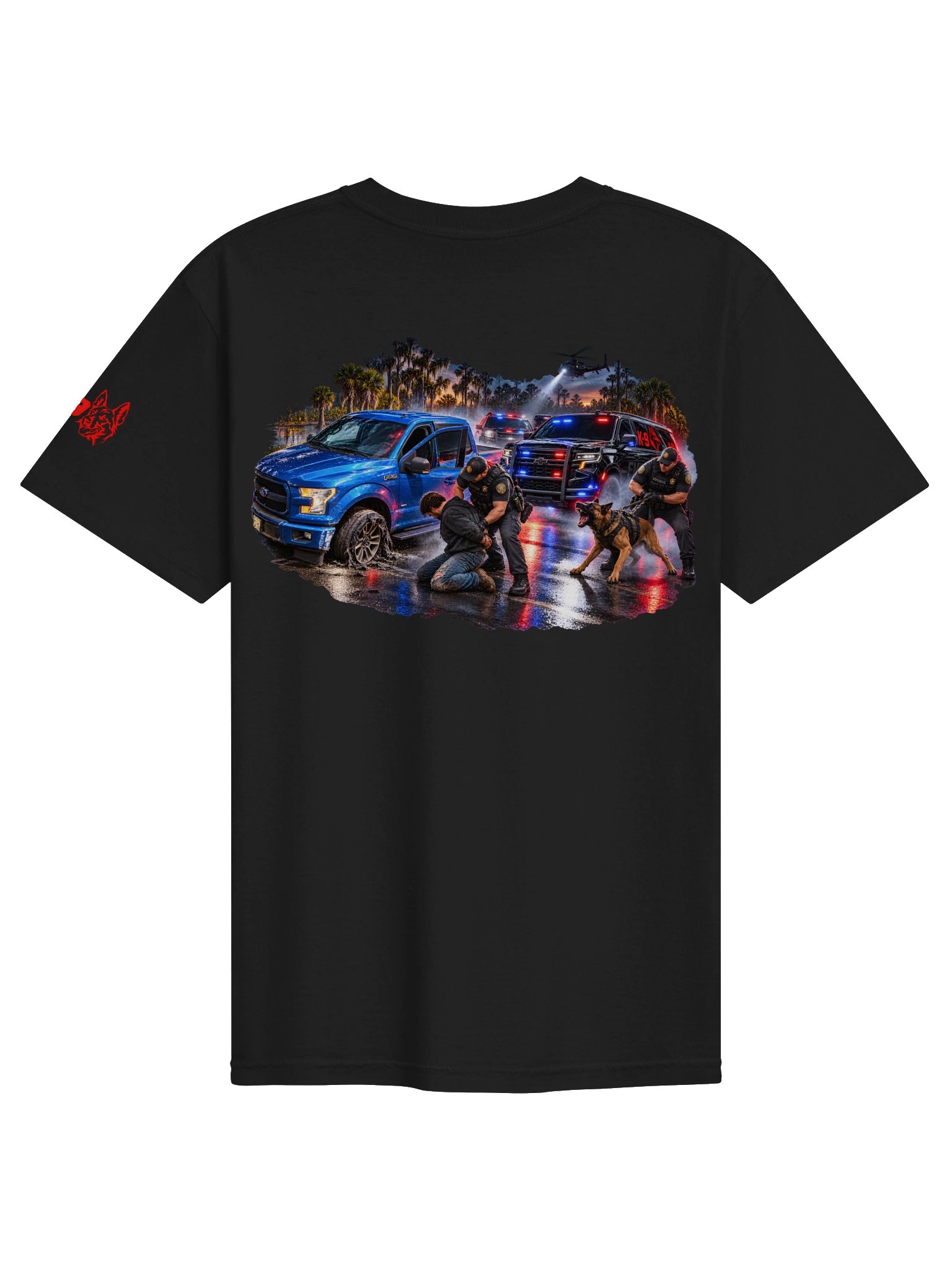 PIT & Pursuit K-9 Unit Shirt | FLAT OUT BROKEN™ product image (3)