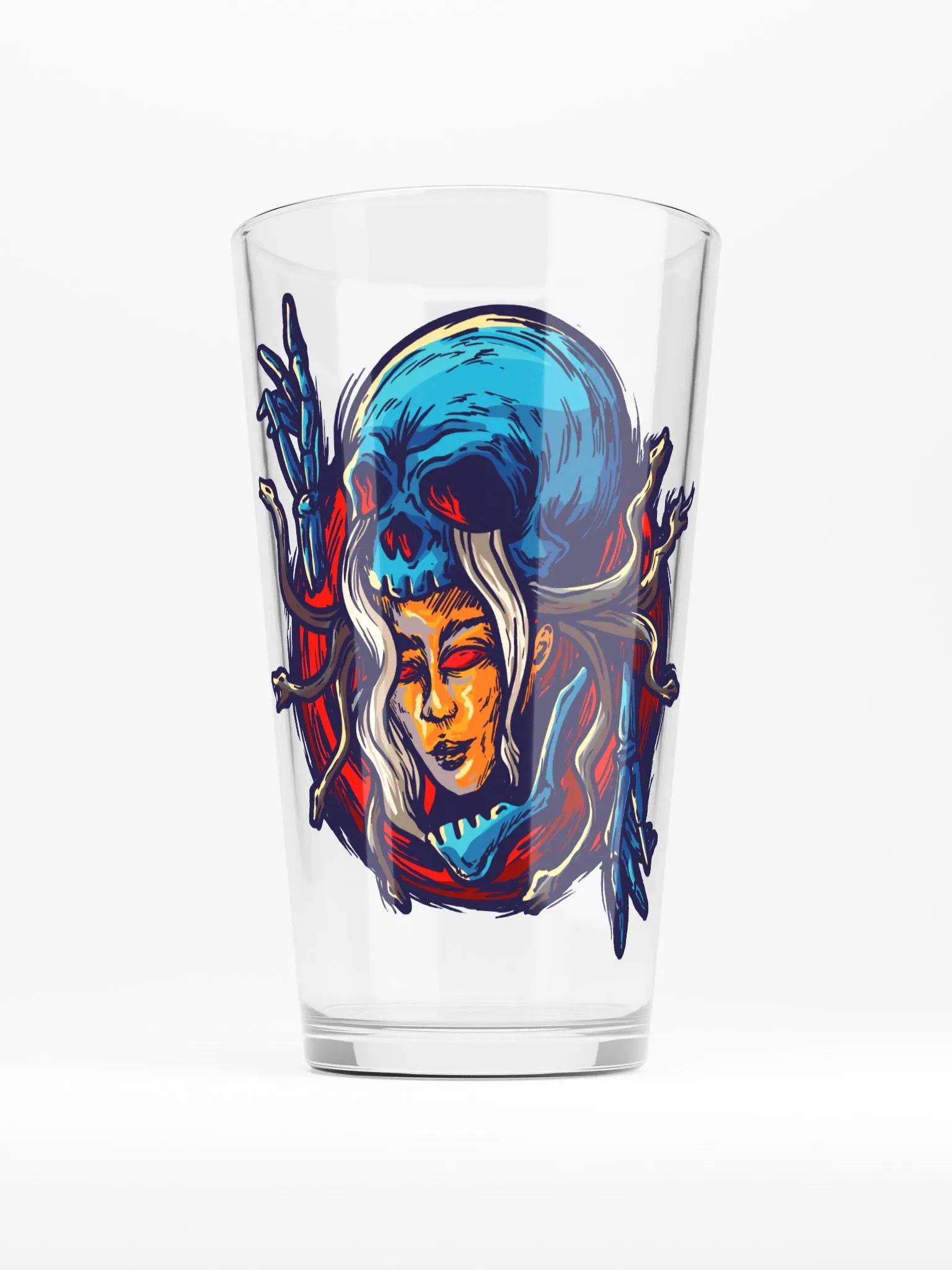 Medusa Pint Glass product image (1)