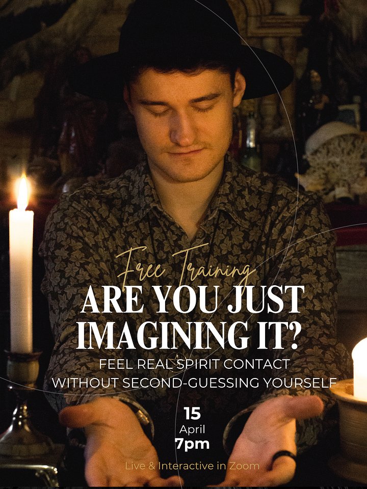 Are you just imagining it? Feel real spirit contact without second-guessing yourself product image (1)