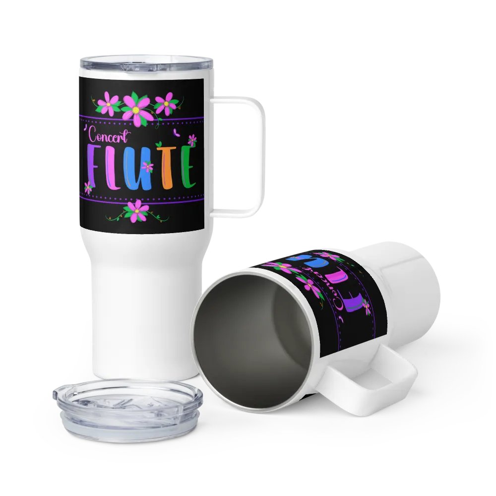 Floral Flute Travel Mug - C Flute product image (6)