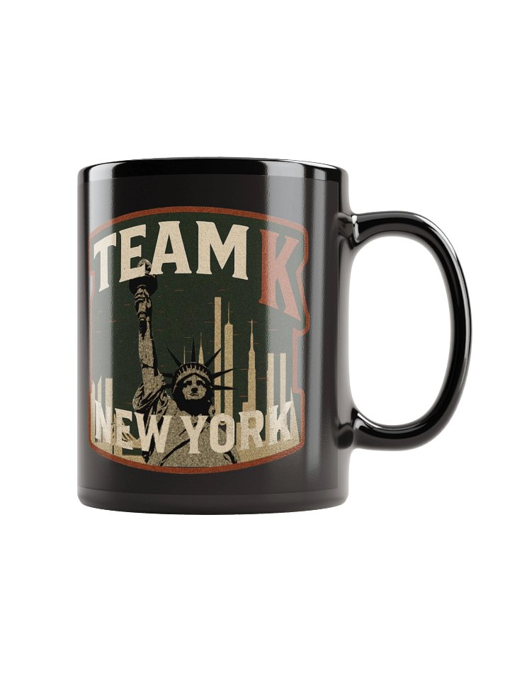 Team K New York Black Mug product image (2)