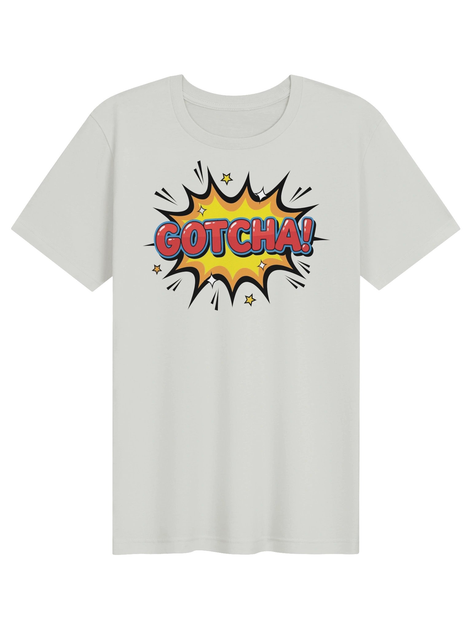 GOTCHA! Comic Book T-Shirt | Retro Pop Art Graphic Tee product image (1)