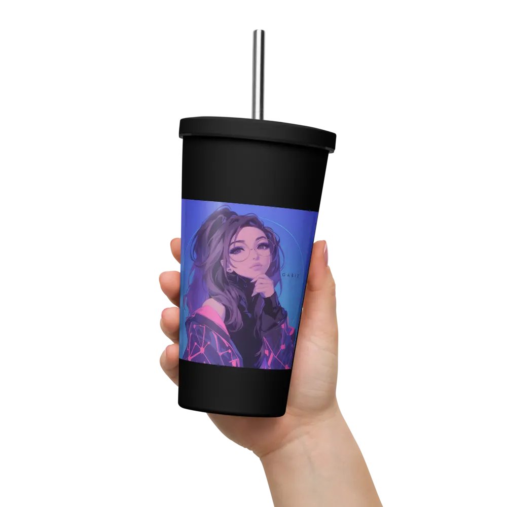 Star Tumbler with a Straw product image (5)