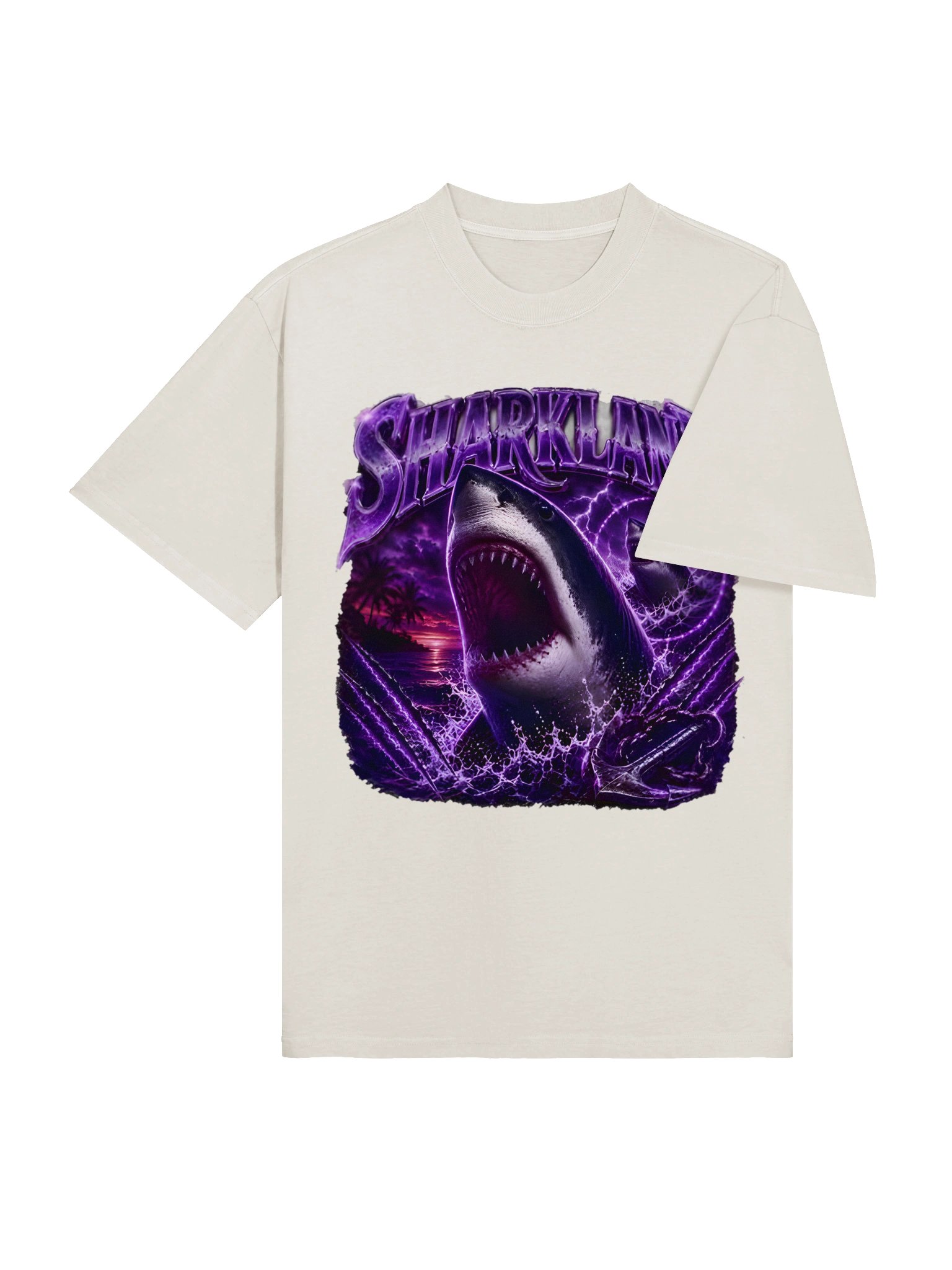 Sharkland Tee - Purple product image (4)