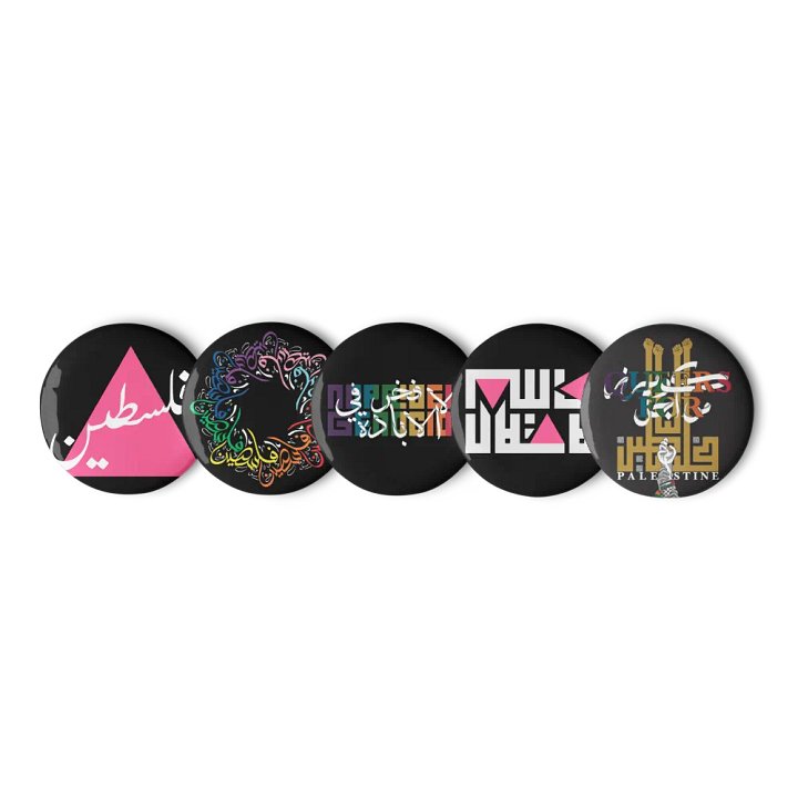Queer for Palestine Pins🏳️‍🌈🇵🇸 product image (3)