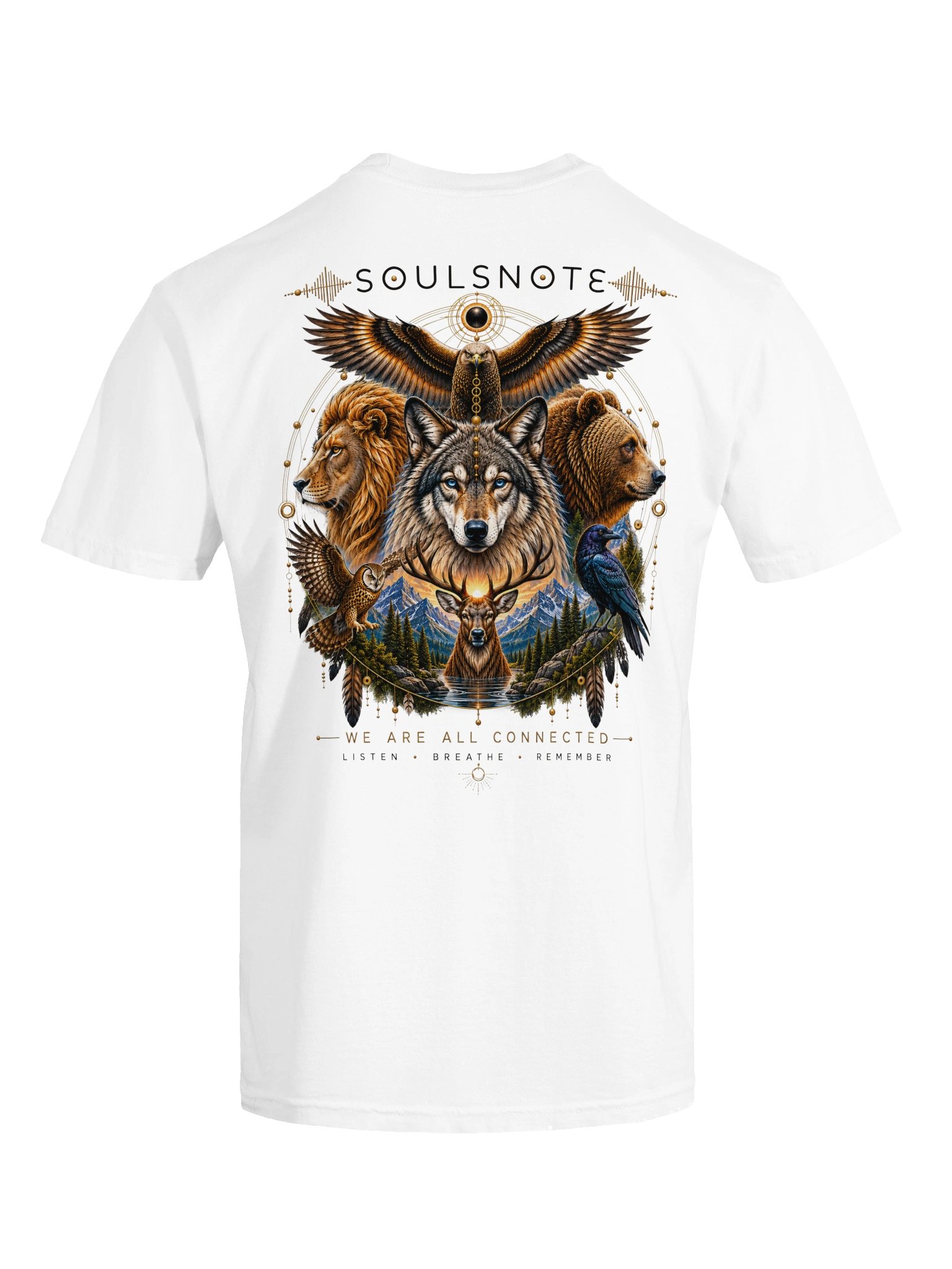 SOULSNOTE - SPIRIT ANIMAL TEE MENS product image (5)
