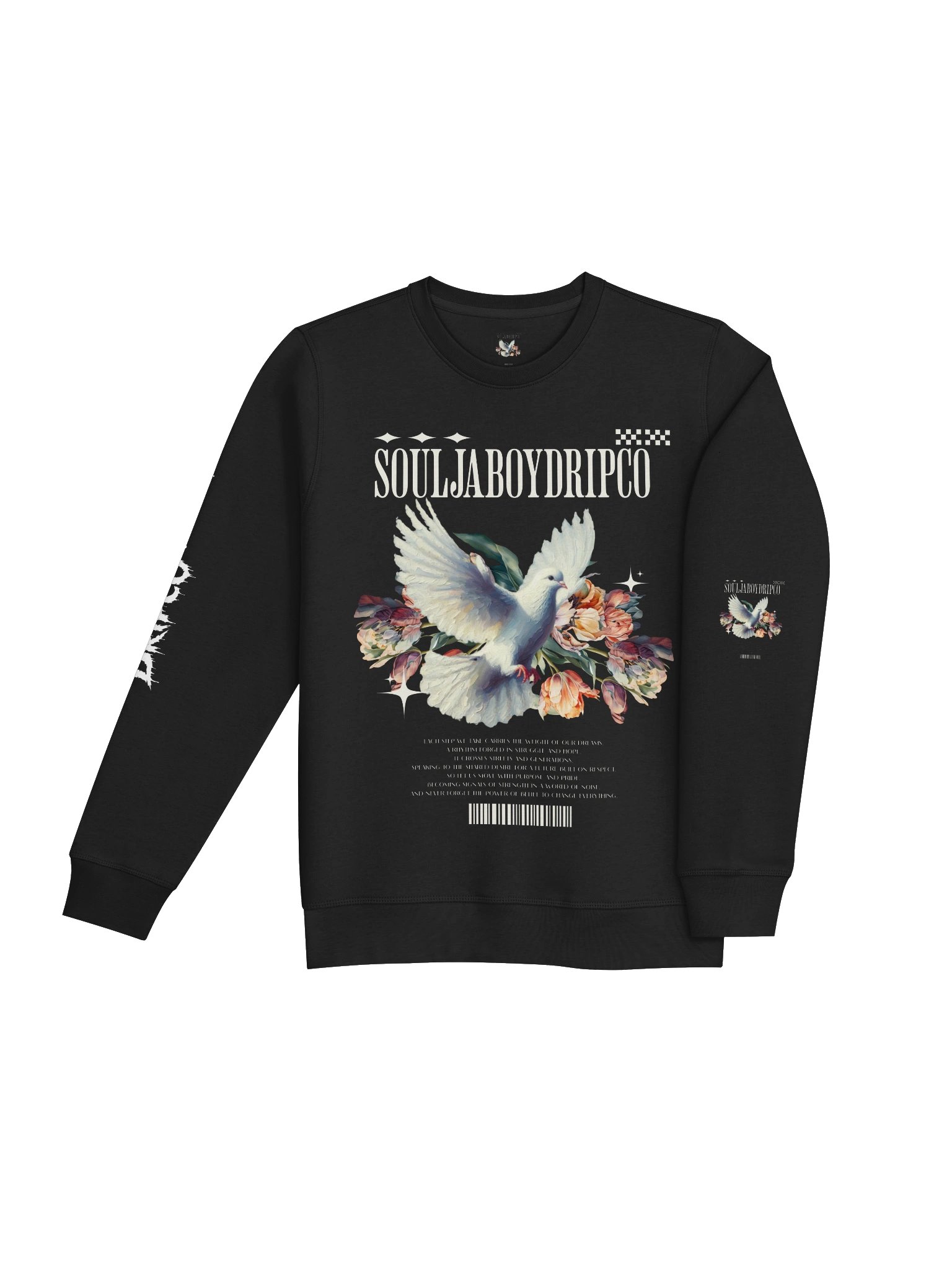 Soulja Boy Dripco Dove Graphic Sweatshirt product image (16)