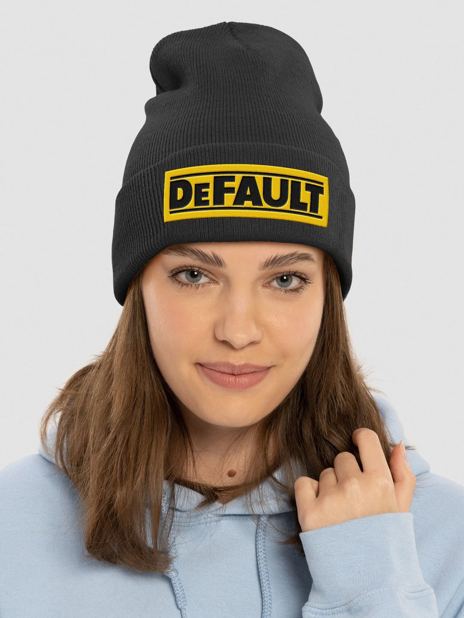 DeWalt DeFault Yupoong Cuffed Beanie product image (1)