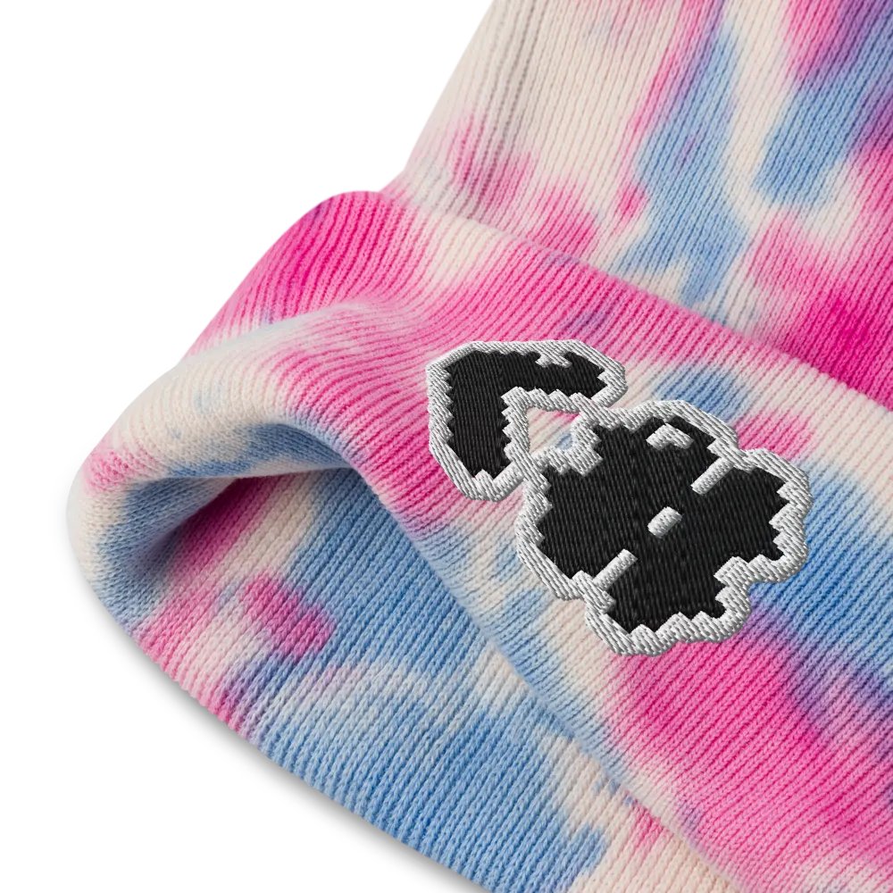 <# Tie-Dye Beanie - pixel type product image (6)
