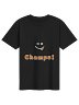 Champs! Smiley Logo Tee