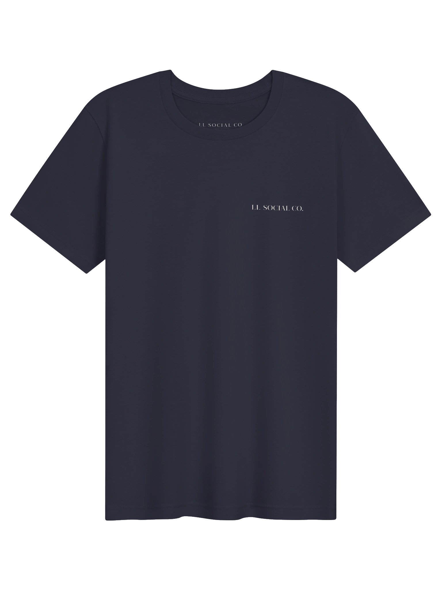 LL Social Co. Signature Logo Tee — Ivory product image (5)
