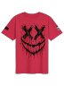 DRTY REX X-Eyes Premium Heavyweight Tee — Blood Red
