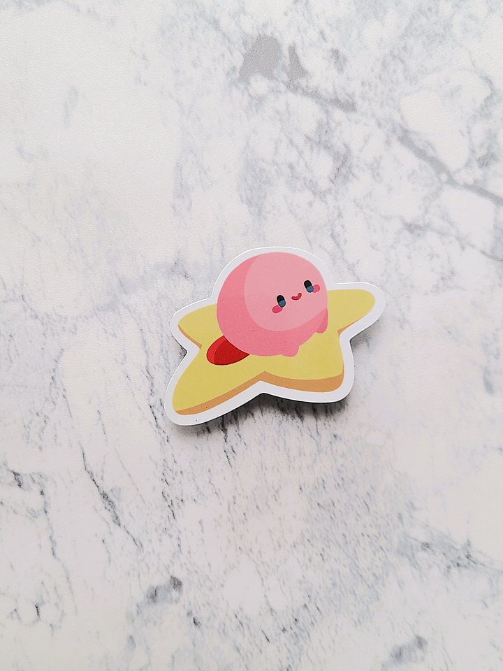 Star Kirby Sticker product image (1)