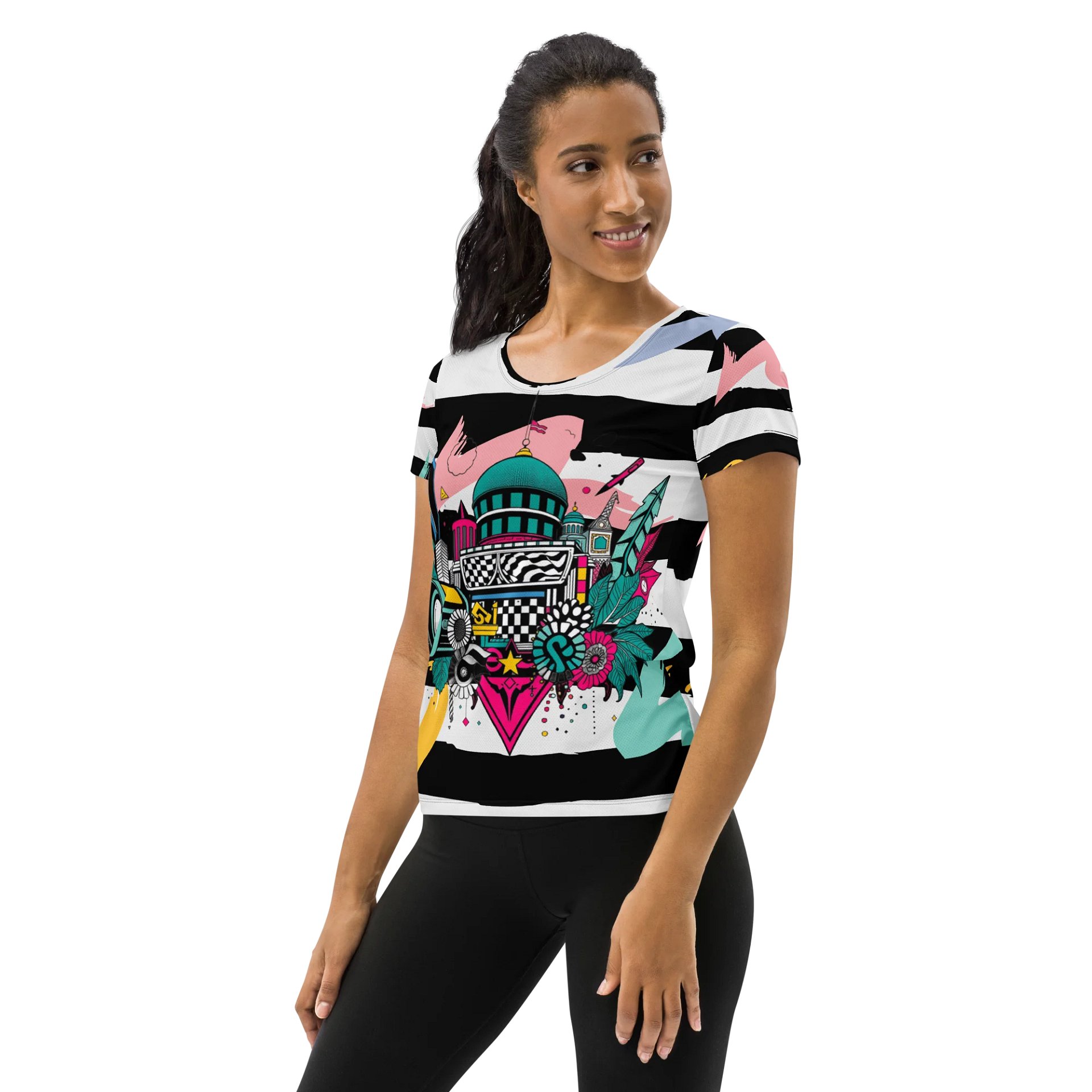 Urban Mirage Women's Athletic T-Shirt product image (3)