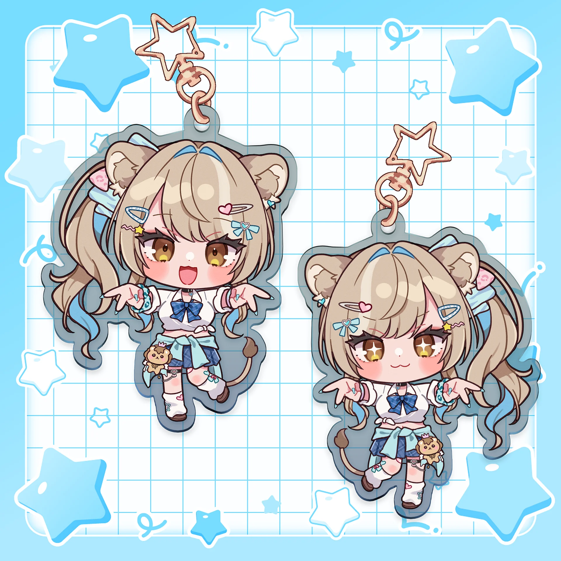 Hazumi Gyaru Keychain product image (1)