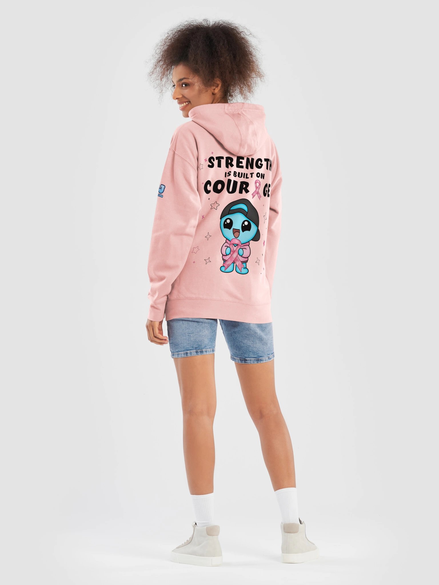 Strength Is Built On Courage Hoodie product image (12)