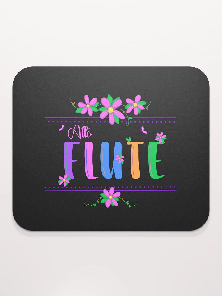 Floral Flute Alto Mouse Pad product image (1)
