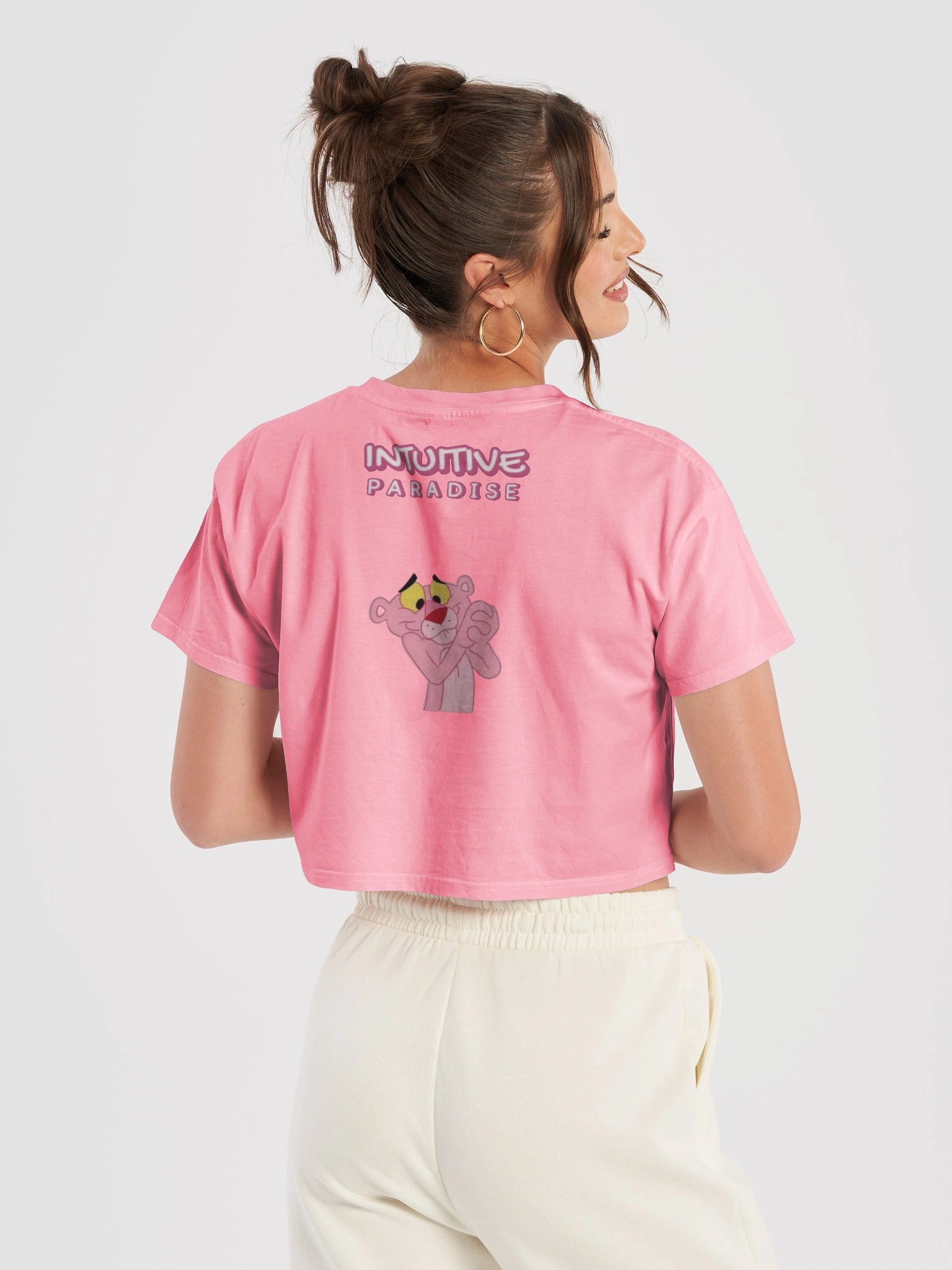 Intuitive Paradise Pink Panther Crop Top product image (6)