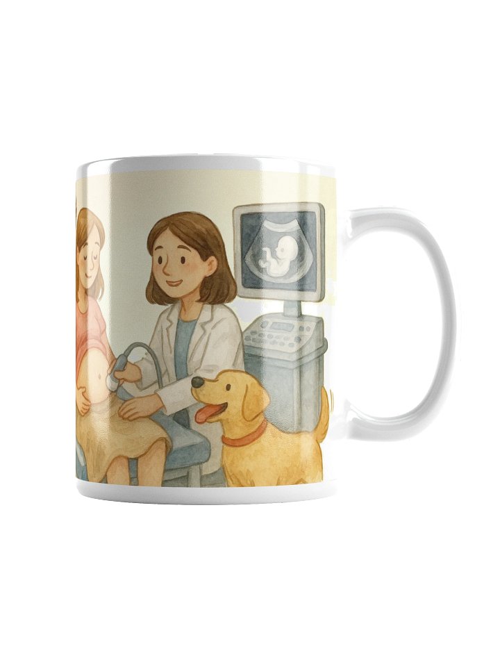Family First Checkup White Glossy Mug product image (1)