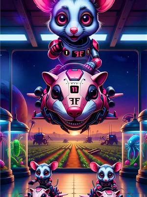 Blossom the Planetary Possum: Music Video 4 #possum #animation #cartoon #musicvideo #scifi