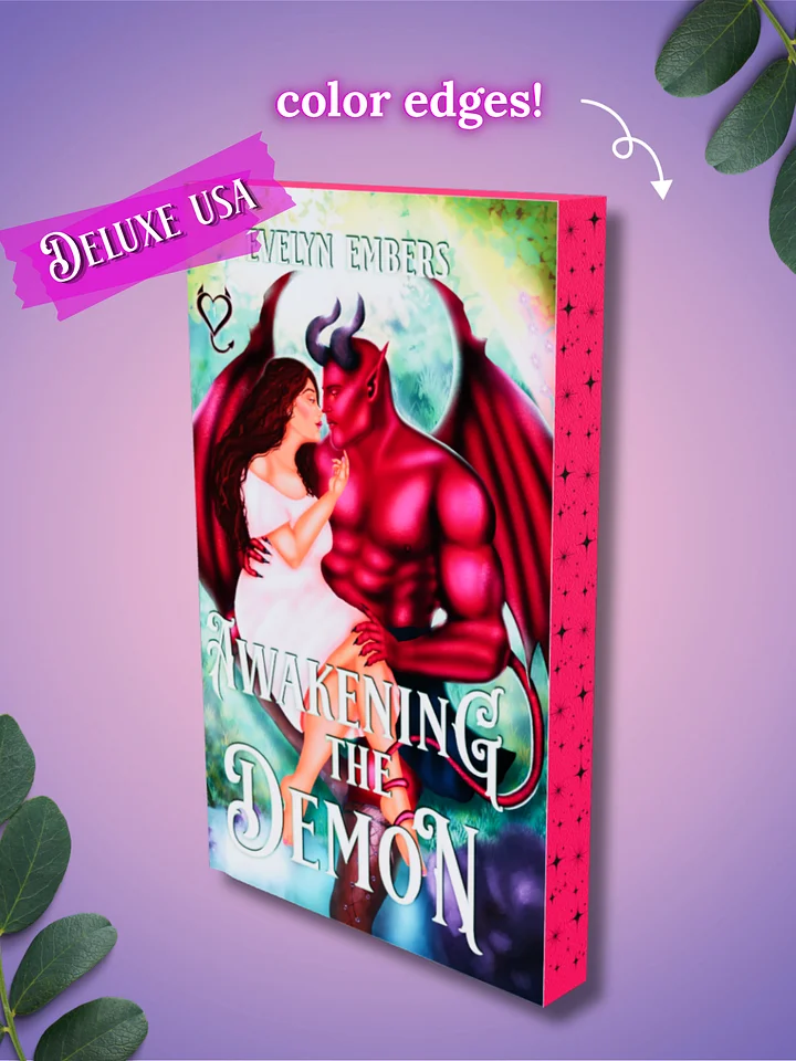 USA PREORDER Deluxe Book Box - "Awakening the Demon" Signed Paperback+ Art product image (1)