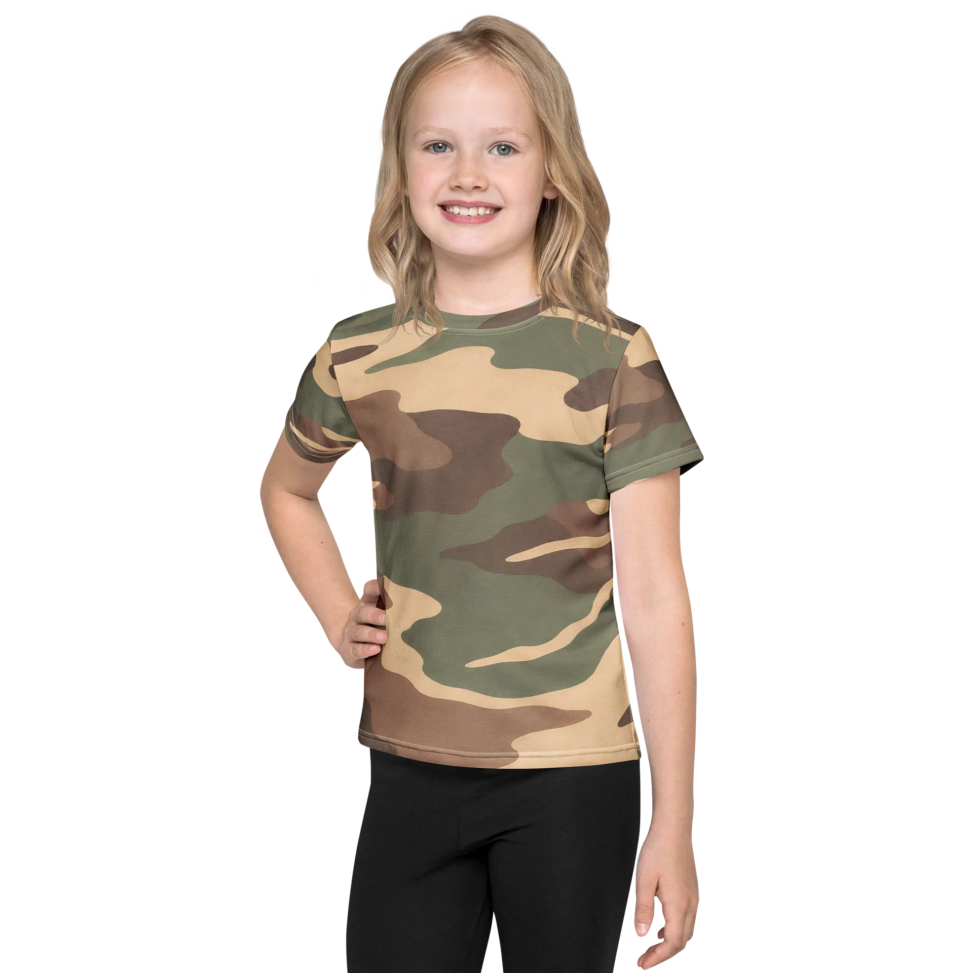 Untamed Terrain — All-Over Print Kids Crew Neck T-Shirt product image (1)