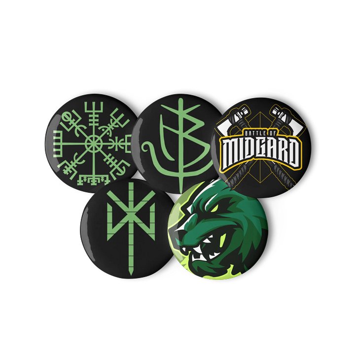 VANAHEIM VARGR BADGE SET product image (2)
