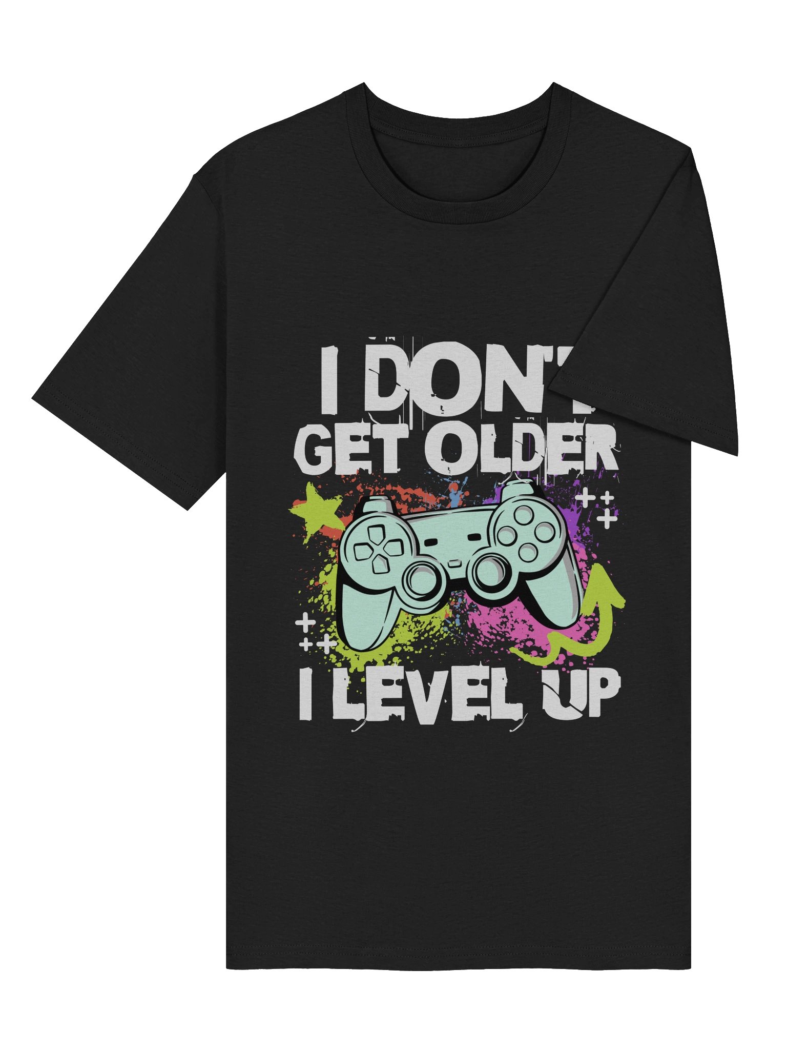 Splatter Game Controller T-Shirt product image (39)