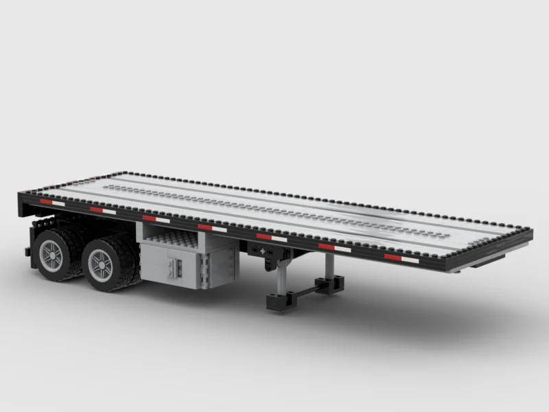 Flatbed Trailer MOC product image (6)