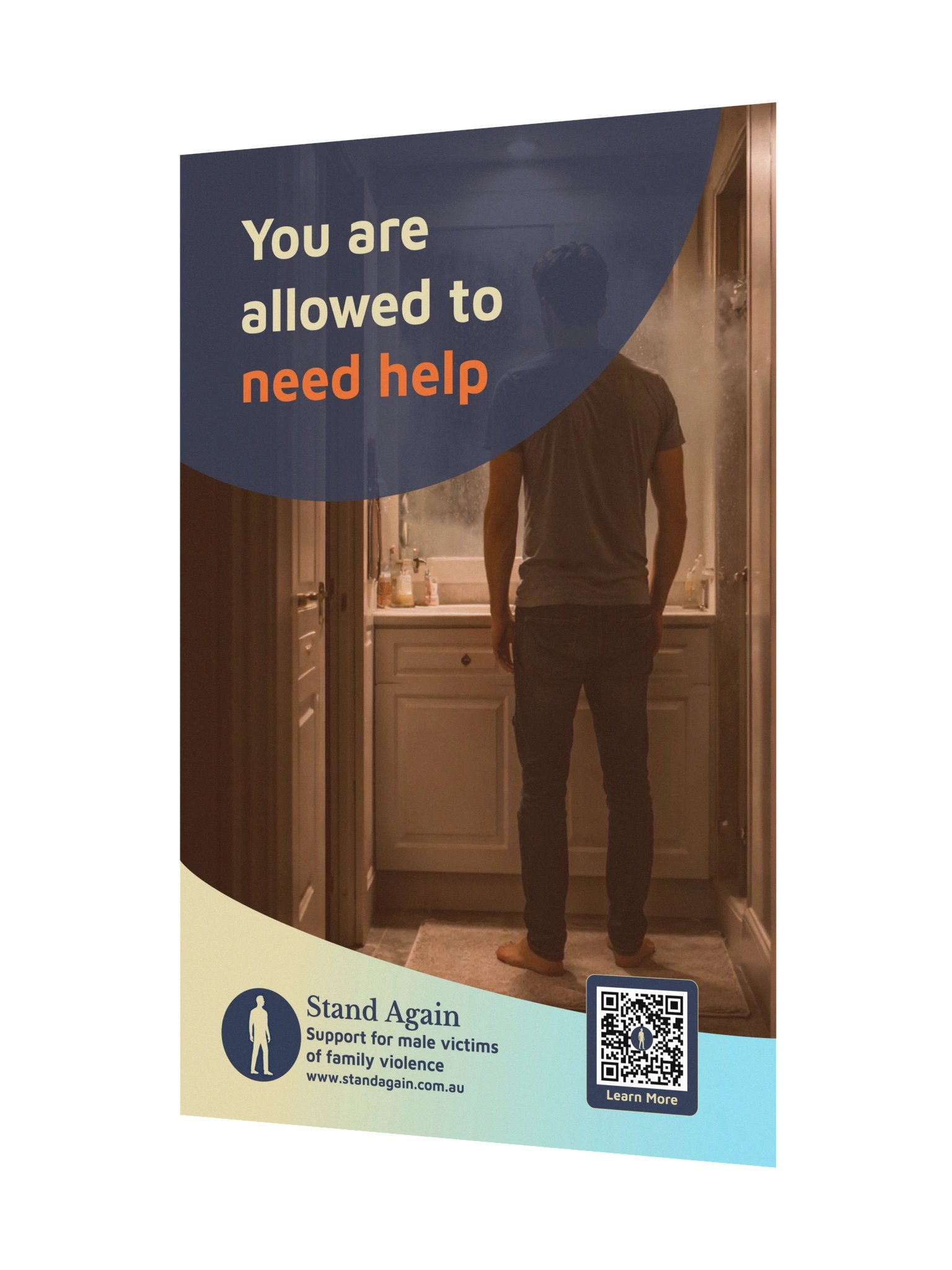 Poster B: "You are allowed to need help" product image (3)