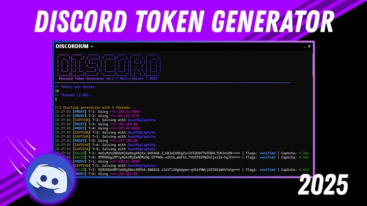 Discord Token Generator product image (1)