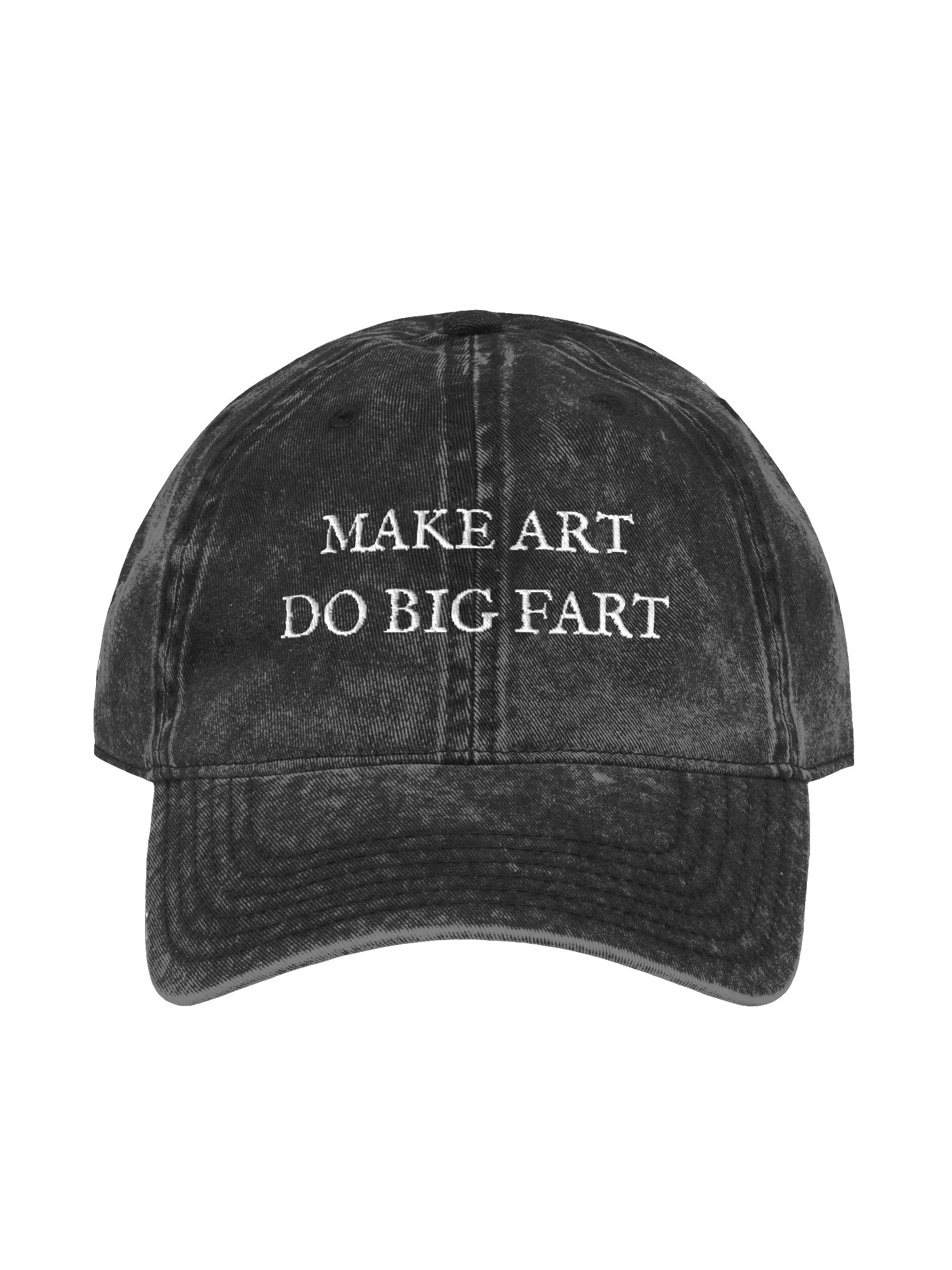 Make Art Do Big Fart Dad Cap product image (1)
