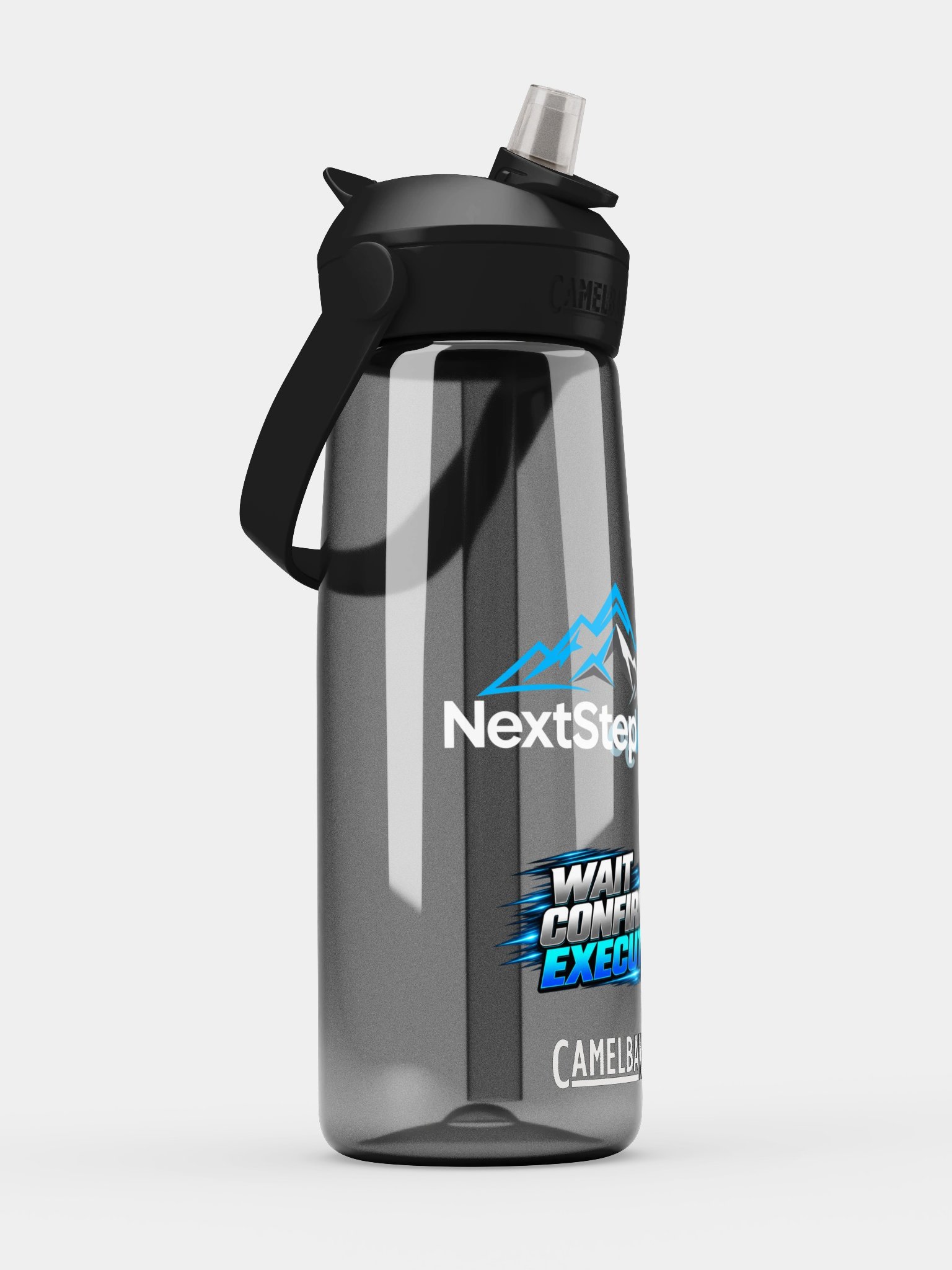 NextStepAlgo Discipline Series – Wait. Confirm. Execute. CamelBak Water Bottle product image (3)