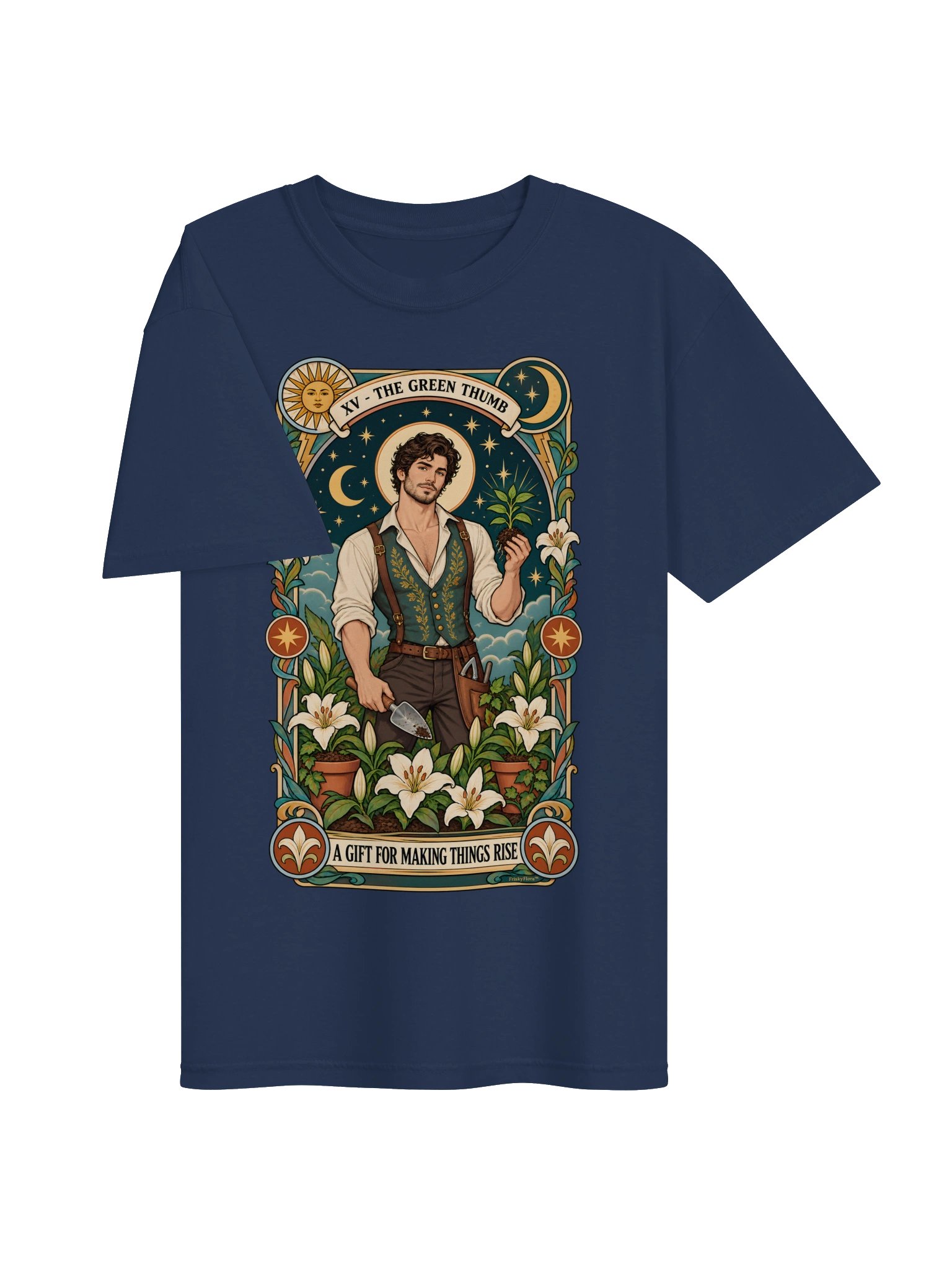 The Green Thumb Botanical Tarot Tee product image (4)